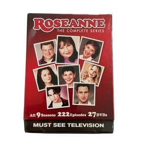 Mill Creek Roseanne Complete Series DVD Box Set 27-Disc Red  Sealed Sitcom